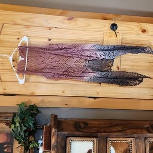 Women's knit cardigan vest